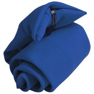 Premier Tie - Mens Plain Workwear Clip On Tie / Royal